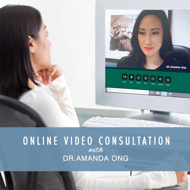 Online consultation with Dr. Amanda Ong